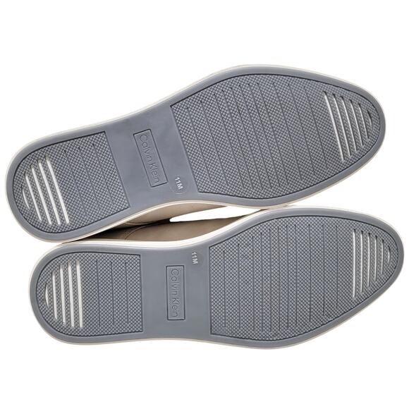 Calvin Klein Men Yuzo Casual Derby Oxfords Size US 11M Light Gray Faux Leather main image 5